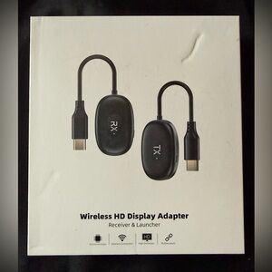 New Wireless HD Display Adapter - Black